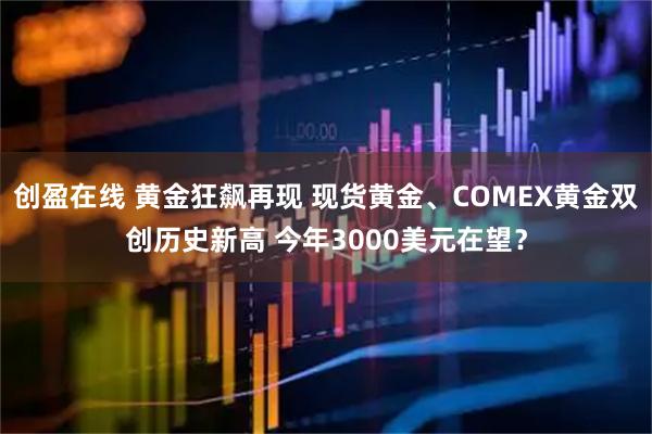 创盈在线 黄金狂飙再现 现货黄金、COMEX黄金双创历史新高 今年3000美元在望？