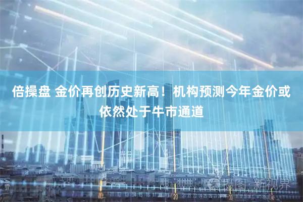 倍操盘 金价再创历史新高！机构预测今年金价或依然处于牛市通道