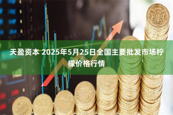 天盈资本 2025年5月25日全国主要批发市场柠檬价格行情